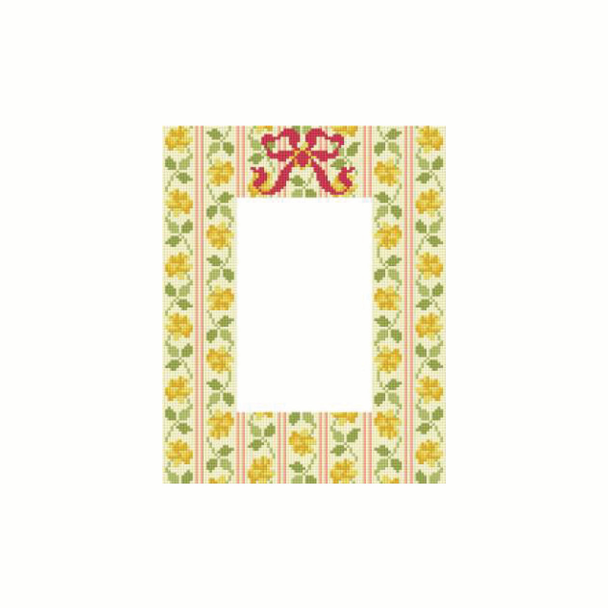 Yellow Bow Frame
